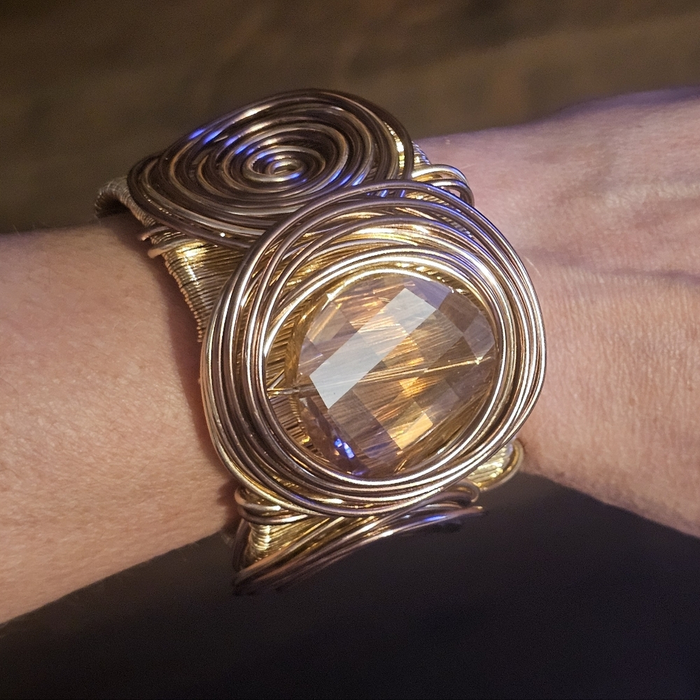 Boho Statement Santorini Cuff Bracelet